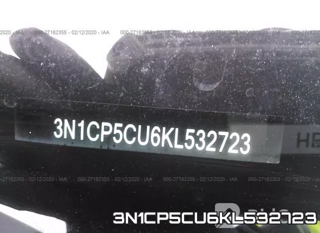 3N1CP5CU6KL532723 фото 10