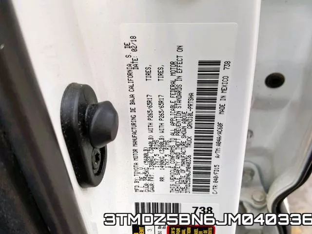 3TMDZ5BN6JM040336 фото 2