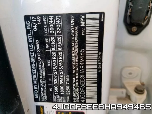 4JGDF6EE8HA949465 фото 2