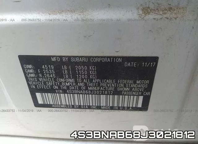 4S3BNAB68J3021812 фото 10