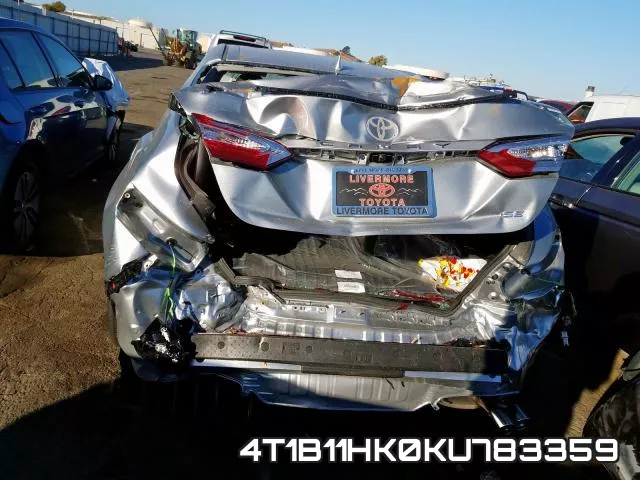 4T1B11HK0KU783359 фото 10