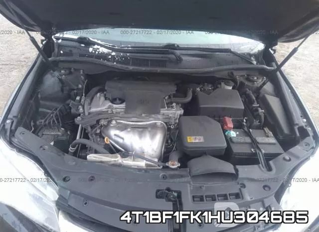 4T1BF1FK1HU304685 фото 2