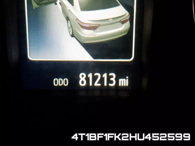 4T1BF1FK2HU452599 фото 9