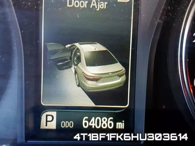 4T1BF1FK6HU303614 фото 9