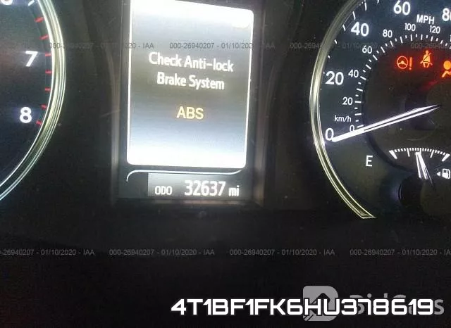 4T1BF1FK6HU378619 фото 8