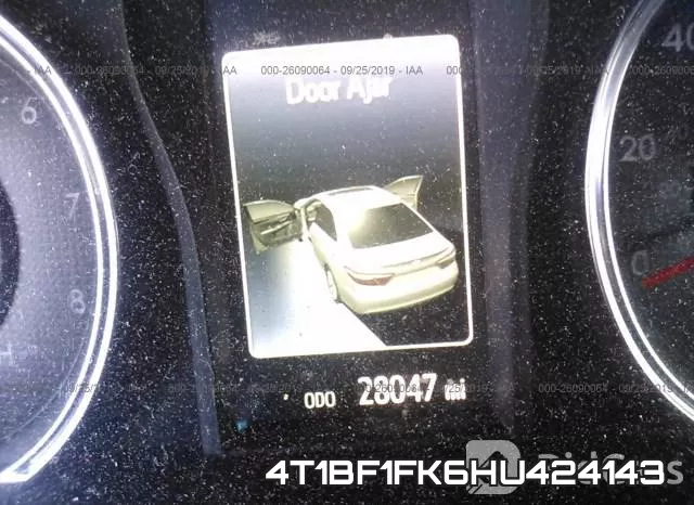 4T1BF1FK6HU424143 фото 8