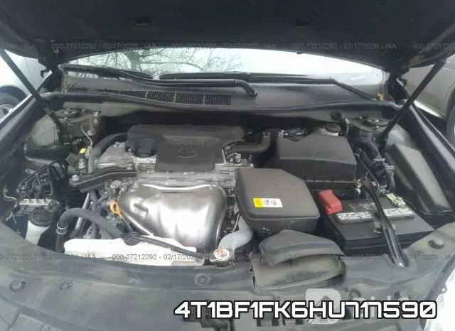 4T1BF1FK6HU717590 фото 2