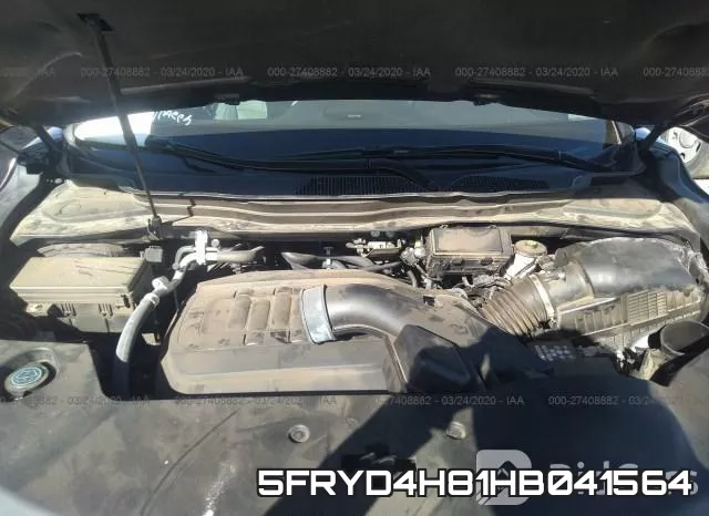 5FRYD4H81HB041564 фото 2