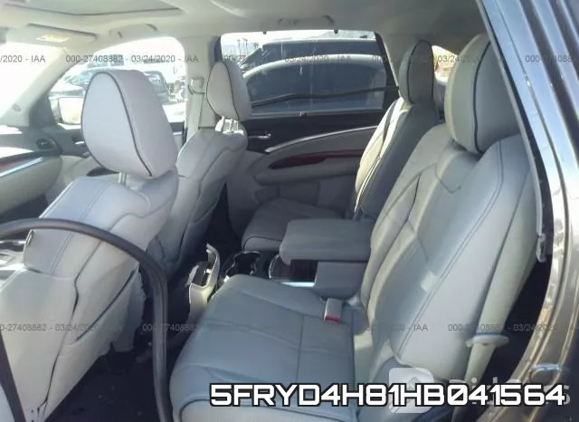 5FRYD4H81HB041564 фото 9
