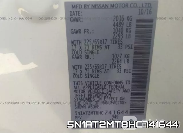 5N1AT2MT8HC741644 фото 10