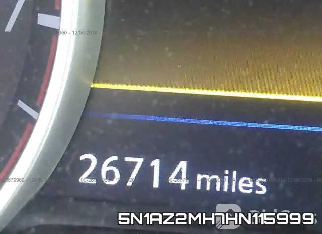 5N1AZ2MH7HN115999 фото 8