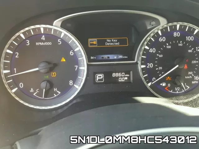 5N1DL0MM8HC543012 фото 9