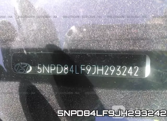 5NPD84LF9JH293242 фото 10