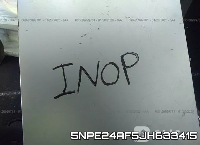 5NPE24AF5JH633415 фото 8