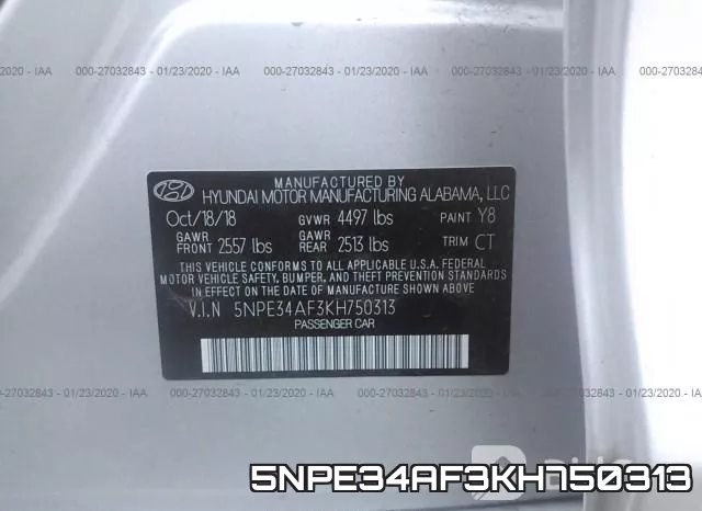 5NPE34AF3KH750313 фото 10