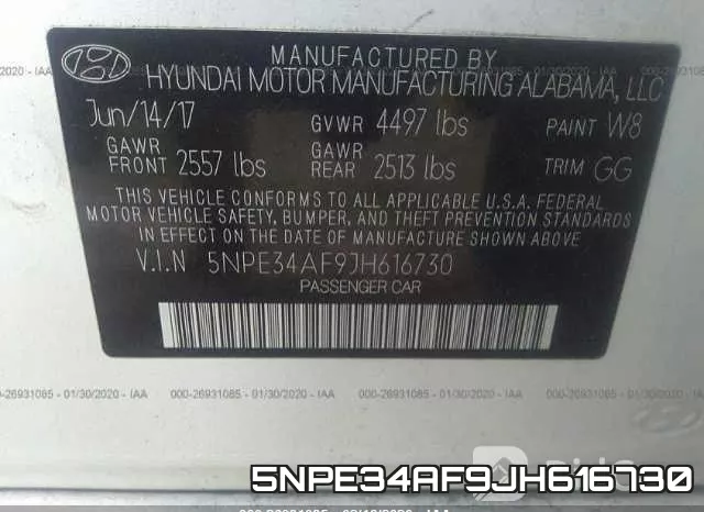 5NPE34AF9JH616730 фото 10