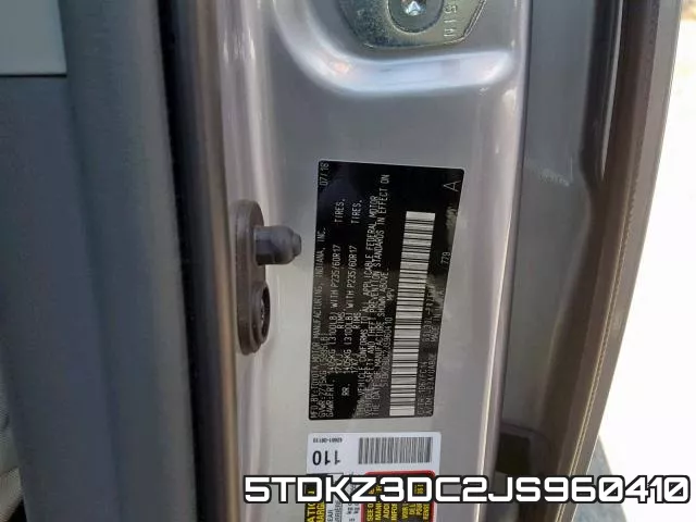 5TDKZ3DC2JS960410 фото 2