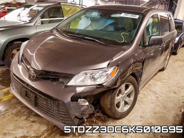 5TDZZ3DC6KS010695 фото 3