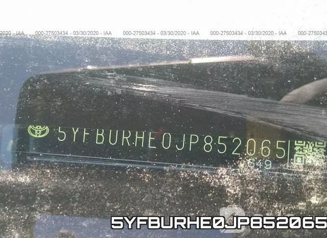 5YFBURHE0JP852065 фото 10