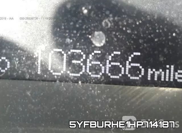 5YFBURHE1HP714187 фото 8