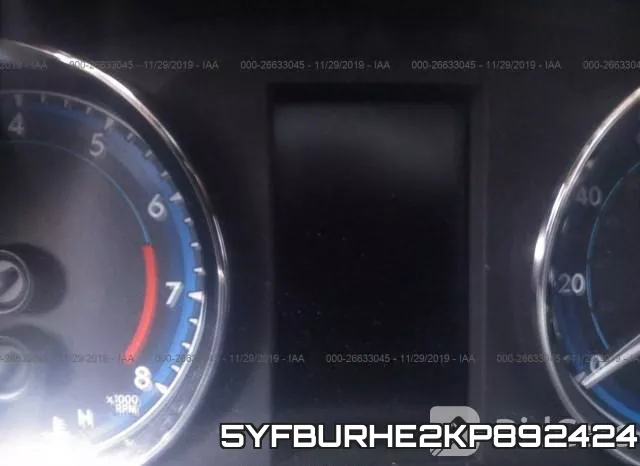 5YFBURHE2KP892424 фото 8