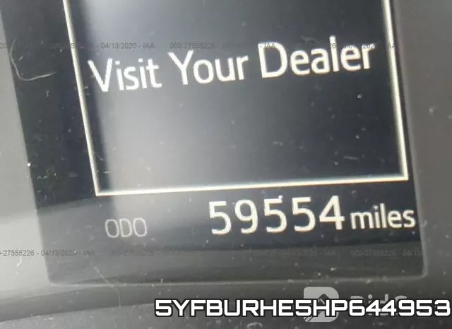 5YFBURHE5HP644953 фото 8