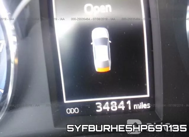 5YFBURHE5HP697135 фото 8
