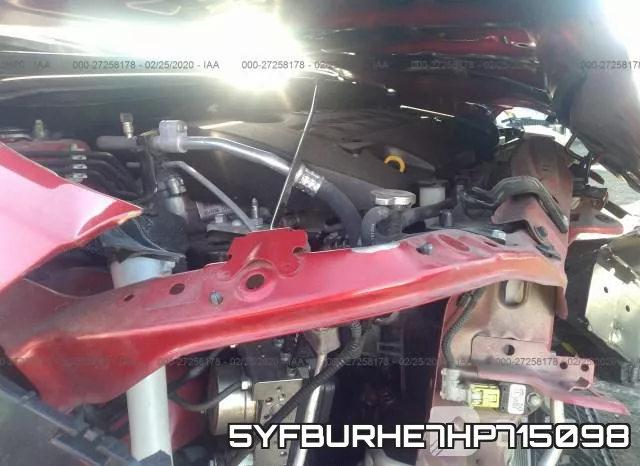 5YFBURHE7HP715098 фото 2