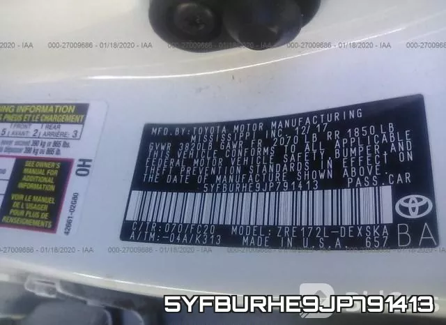 5YFBURHE9JP791413 фото 10
