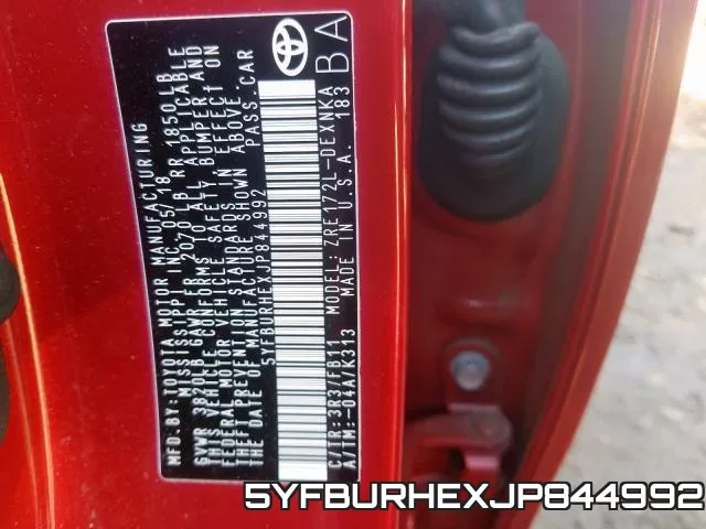 5YFBURHEXJP844992 фото 2