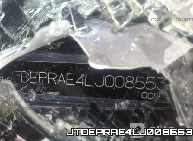JTDEPRAE4LJ008553 фото 10