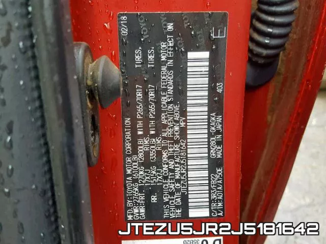 JTEZU5JR2J5181642 фото 2