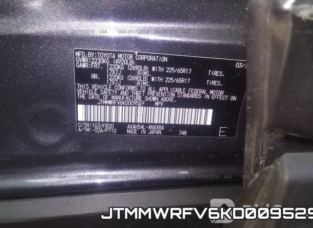 JTMMWRFV6KD009529 фото 10