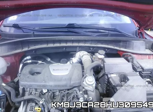 KM8J3CA28HU309549 фото 2