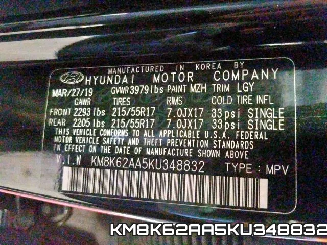 KM8K62AA5KU348832 фото 2
