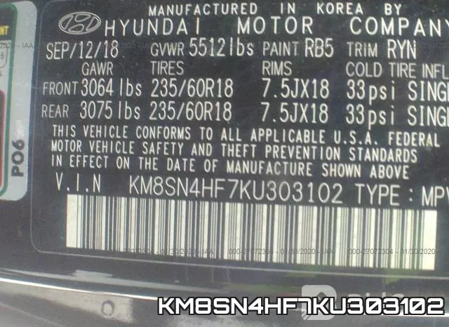 KM8SN4HF7KU303102 фото 10