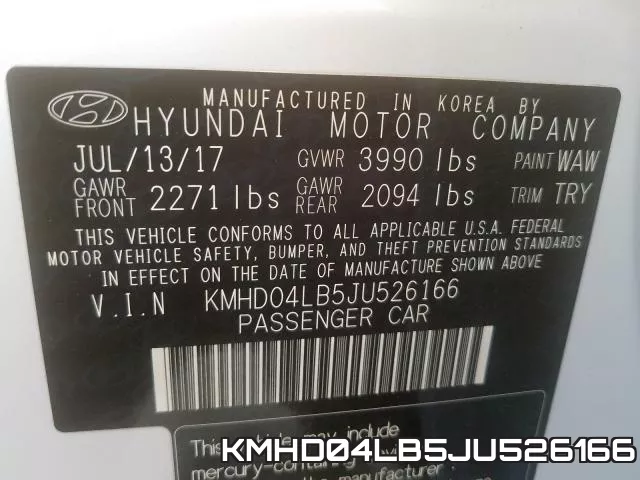 KMHD04LB5JU526166 фото 2