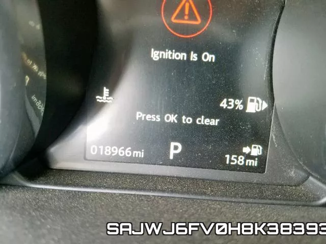 SAJWJ6FV0H8K38393 фото 9