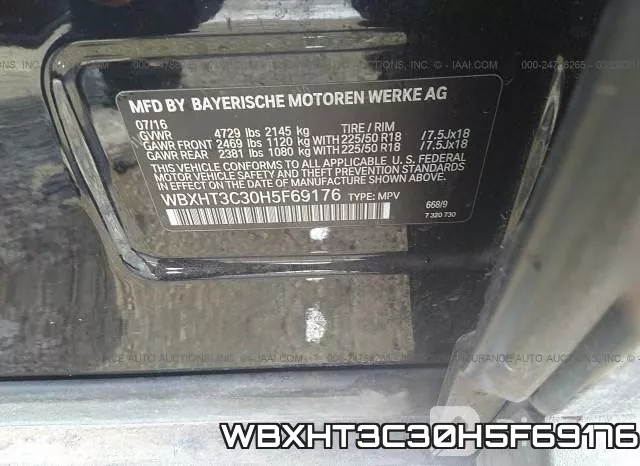 WBXHT3C30H5F69176 фото 10