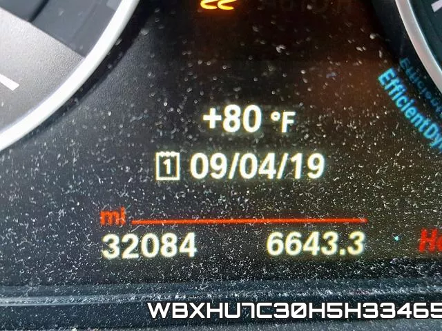 WBXHU7C30H5H33465 фото 9