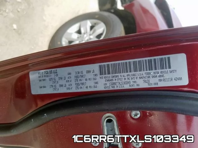 1C6RR6TTXLS103349 фото 2