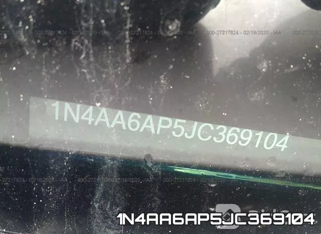 1N4AA6AP5JC369104 фото 10