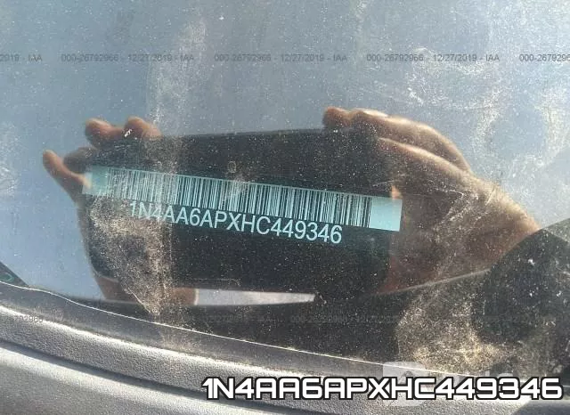 1N4AA6APXHC449346 фото 10