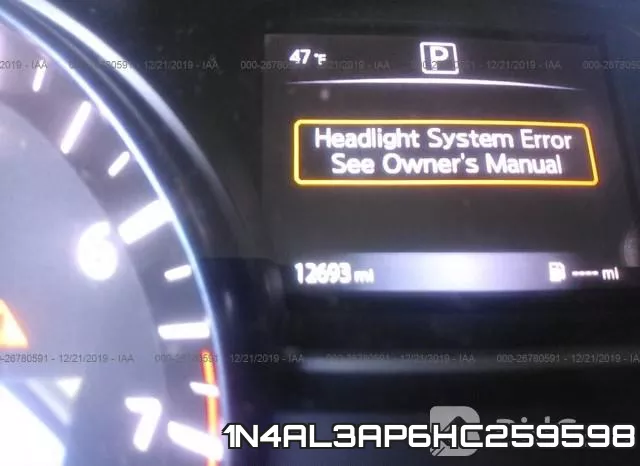 1N4AL3AP6HC259598 фото 8