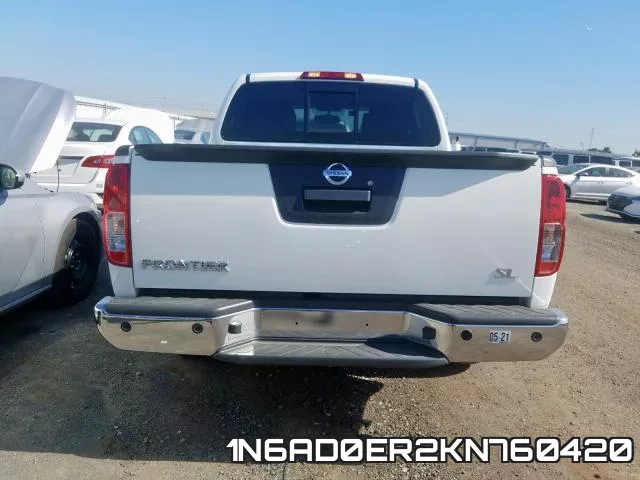1N6AD0ER2KN760420 фото 10