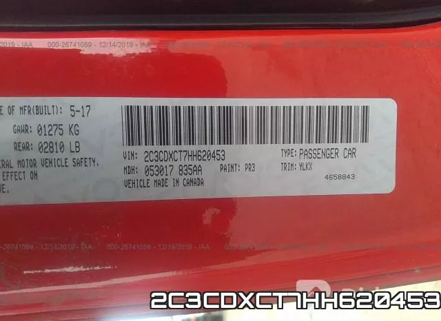2C3CDXCT7HH620453 фото 10