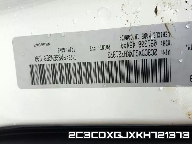 2C3CDXGJXKH721373 фото 2