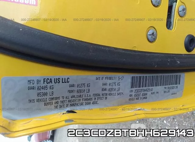 2C3CDZBT8HH629143 фото 10