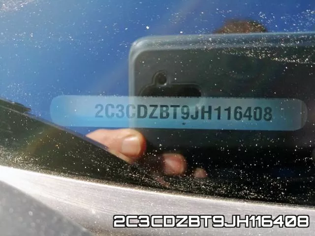 2C3CDZBT9JH116408 фото 2