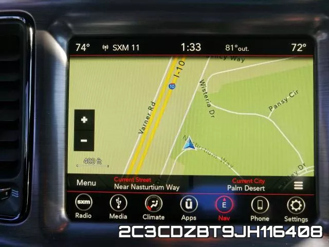 2C3CDZBT9JH116408 фото 10
